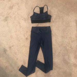 Koral lustrous leggings and bra set